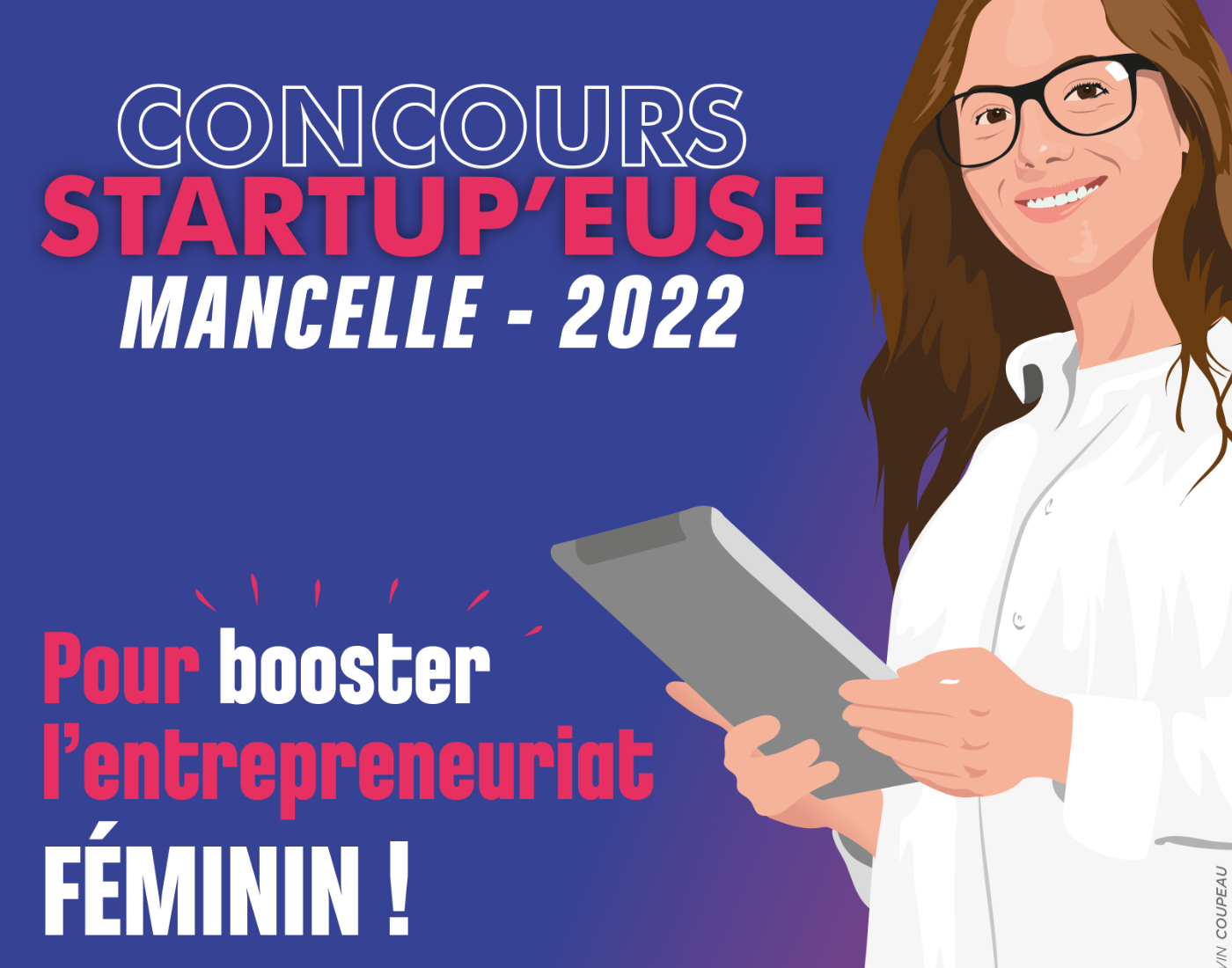 Affiche La Startup'euse Mancelle
